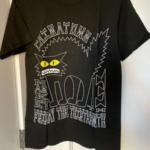 NEW WITH TAGS Chinatown Market spooky Cat Shirt